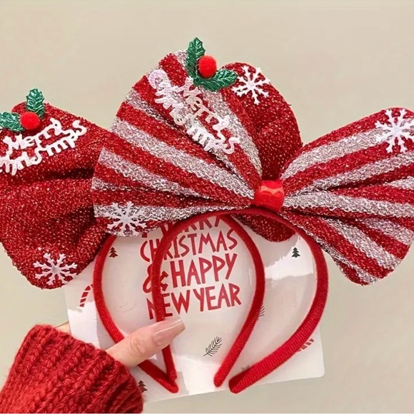 Set of 4 Christmas headbands! - Picture 2 of 4